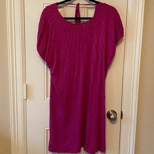 DVF Diane Von Furstenburg Fuchsia Shift Dress